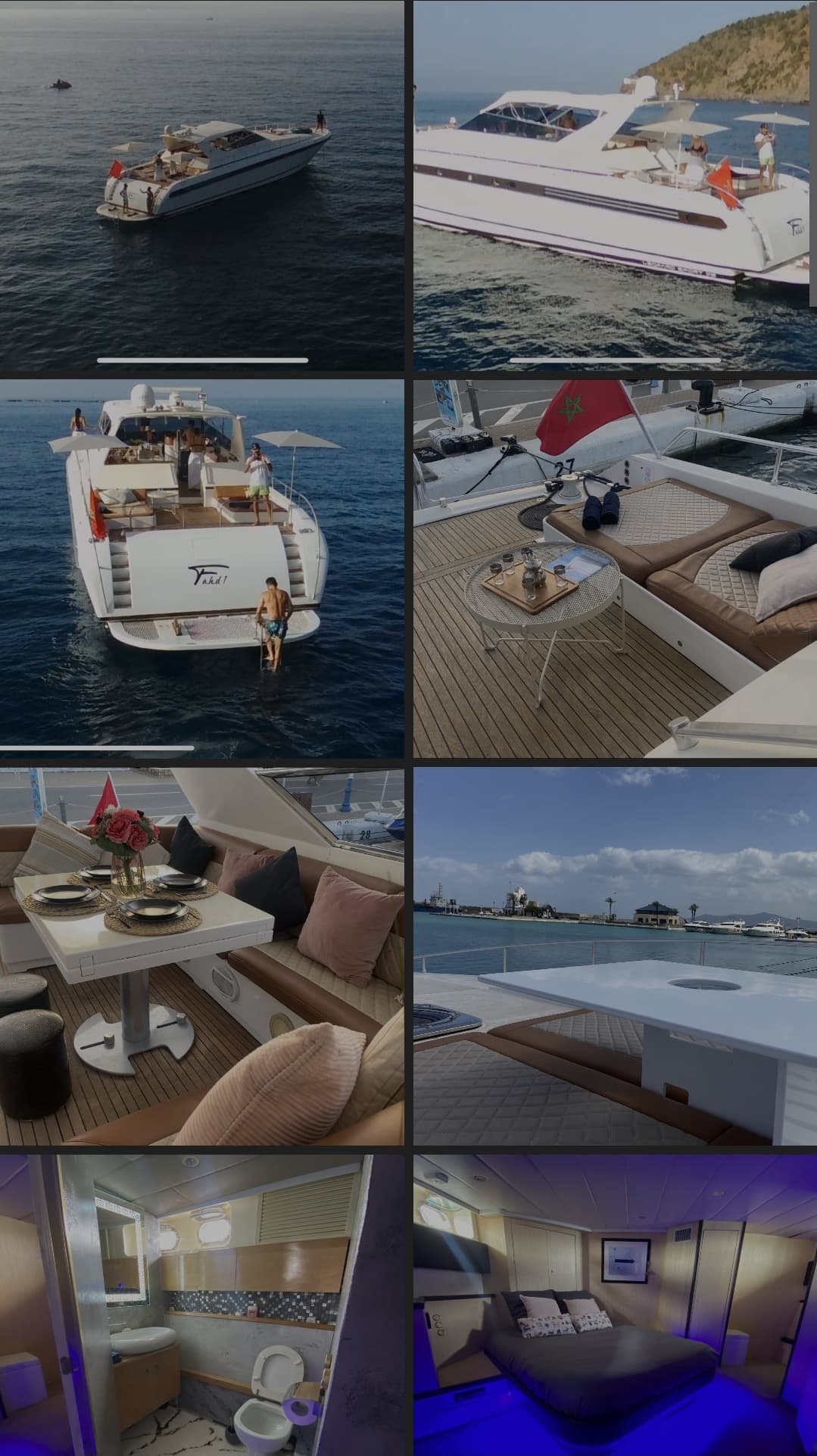 Private Yacht — The Noor Elite Maison Morocco