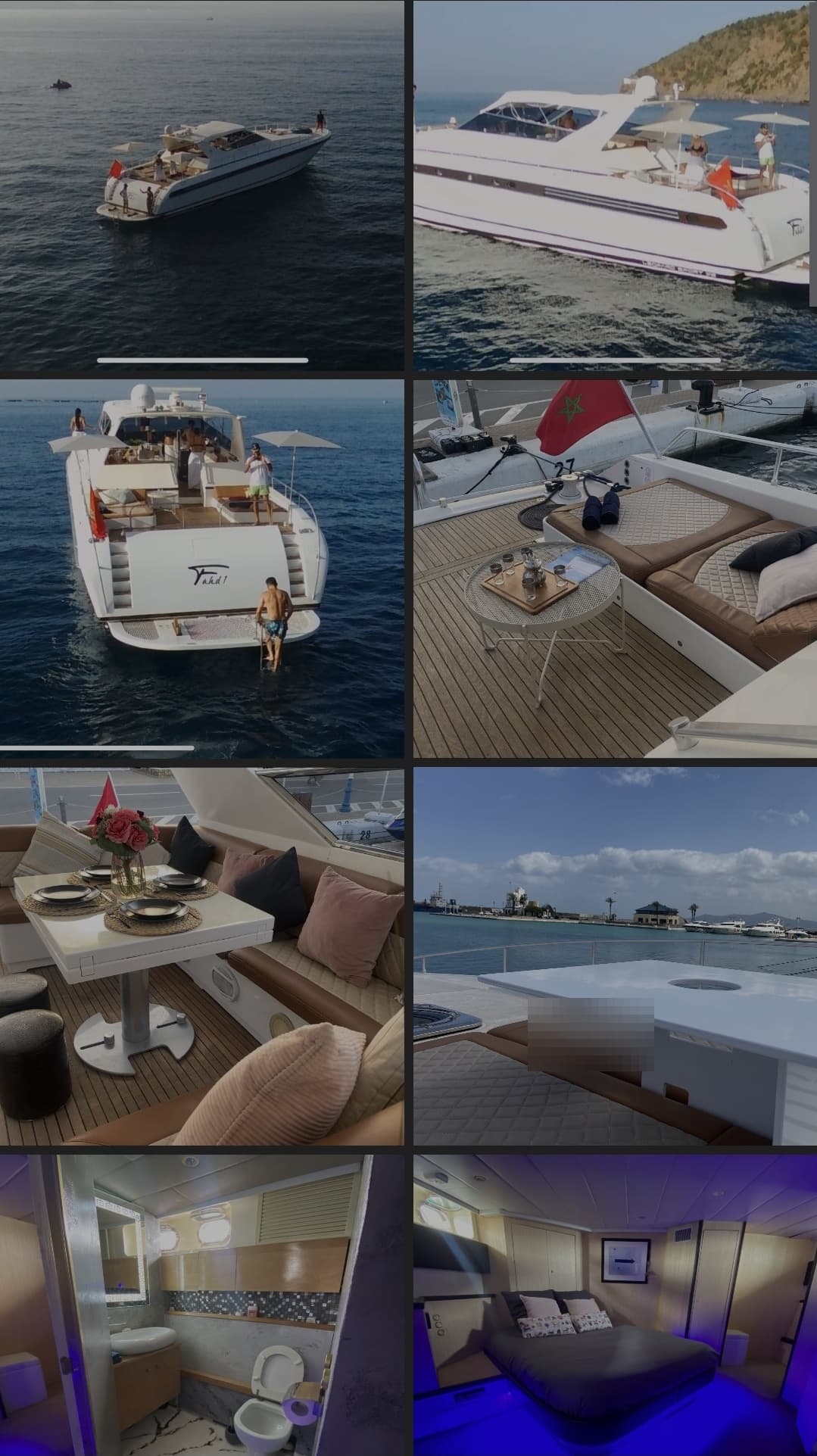 Private Yacht Charter Morocco: Casablanca, Tangier, Agadir
